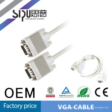 SIPU hohe qualität 15 pin 20 meter vga kabel 3 + 4